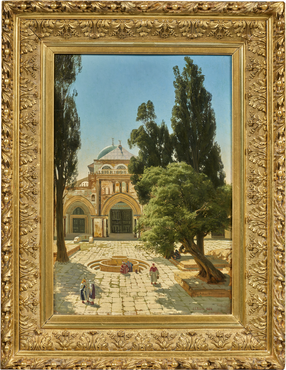 View of al-Aqsa Mosque in Jerusalem