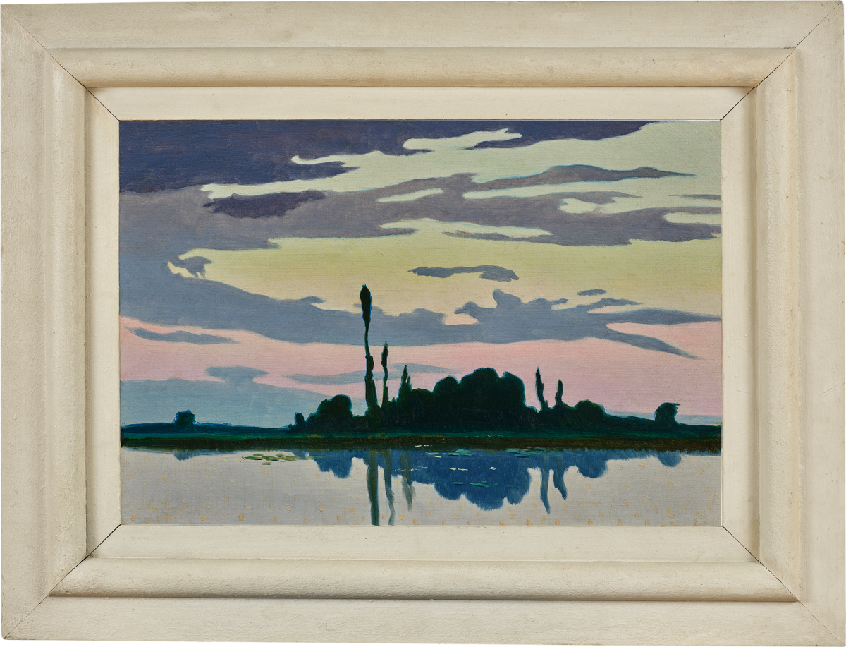 Le crépuscule, Herblay, 1892
