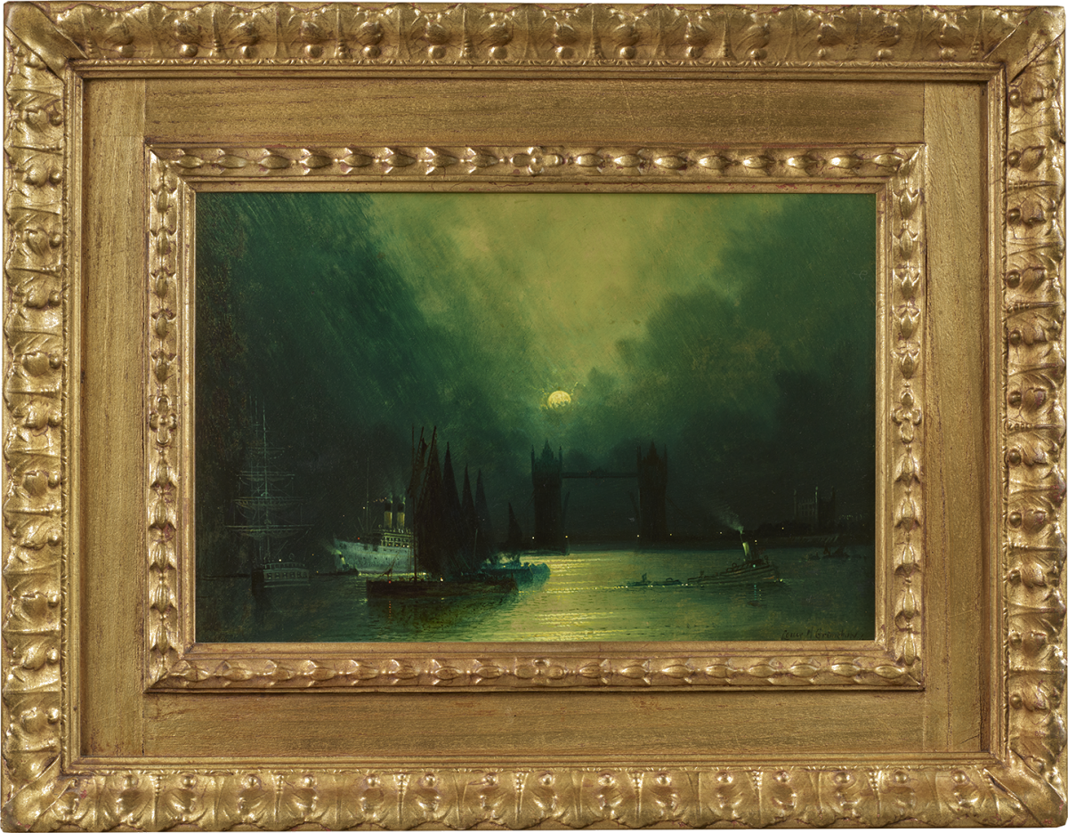 Le Tower Bridge et la Tamise au clair de lune