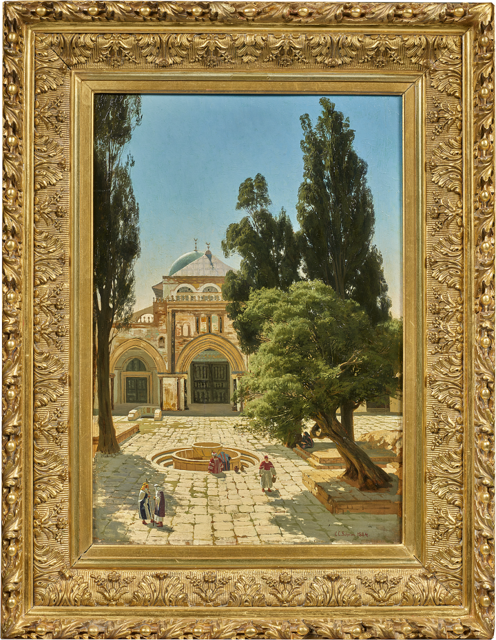 View of al-Aqsa Mosque in Jerusalem
