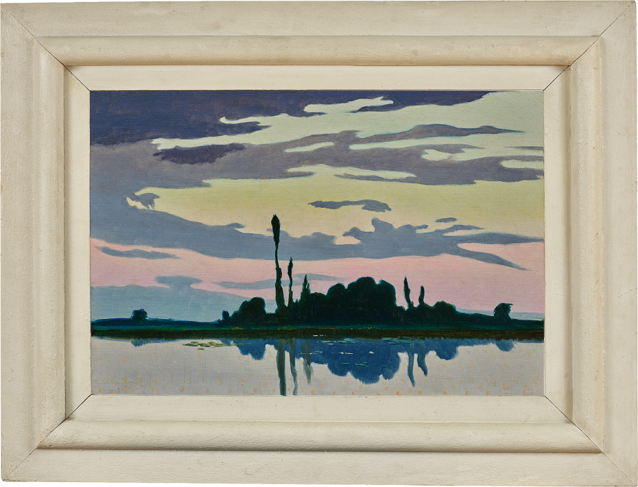 Le crépuscule, Herblay, 1892