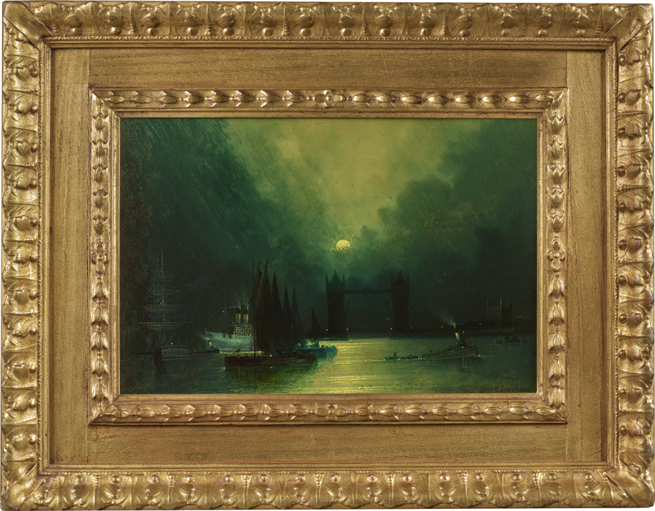 Le Tower Bridge et la Tamise au clair de lune