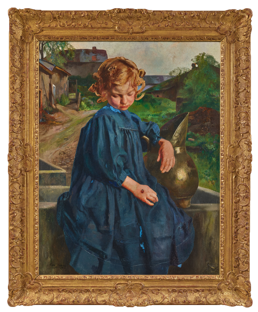 La fille à la coccinelle