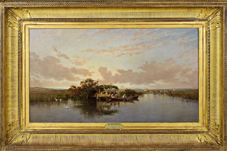 Café sur les rives du Bas-Danube