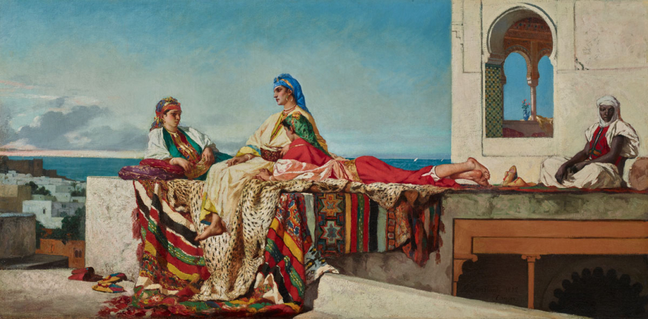 Femmes sur la terrasse, Tanger